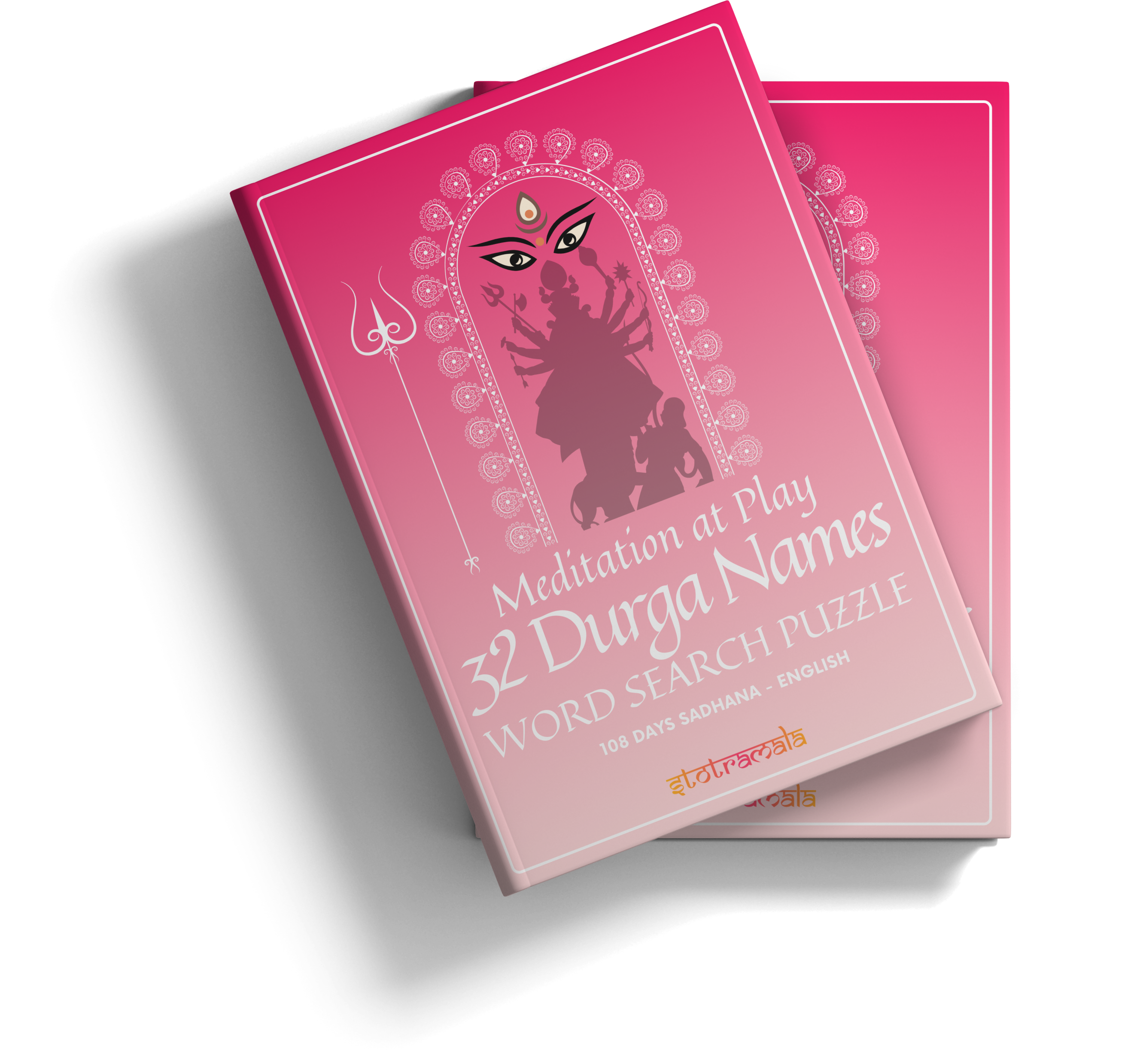 32 Durga Names Word Search Puzzle Game Book English Hindi Sanskrit - 108 Days Meditation