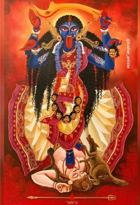 आद्या काली स्तोत्र - Adya Kali Stotram Sanskrit Lyrics