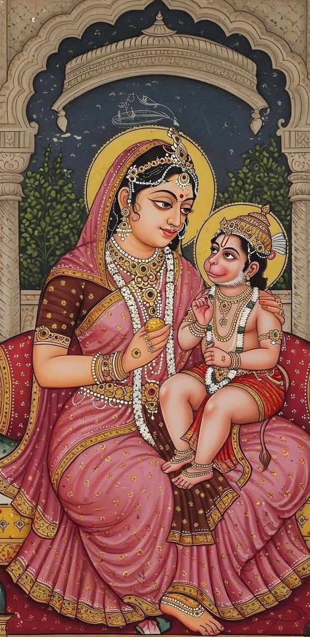 अंजनी माता चालीसा हिन्दी में - Anjani Mata Chalisa Hindi Lyrics