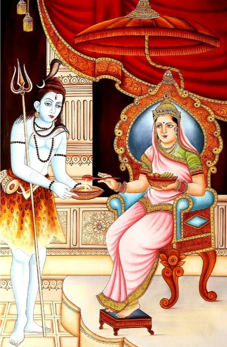 Wallpaper Image for 'अन्नपूर्णा अष्टोत्तरशतनाम स्तोत्र (१०८ नाम) - 108 Names Annapurna Devi Ashtottara Shatanama Stotram Sanskrit Lyrics'