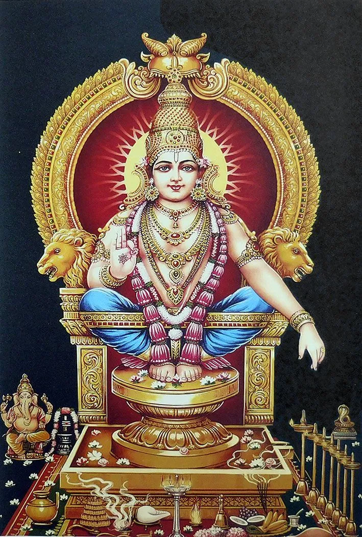 अय्यप्पा अष्टोत्तर शतनामावली (१०८ नाम) - Ayyappa Ashtottara Shatnamavali (108 Names) Sanskrit Lyrics