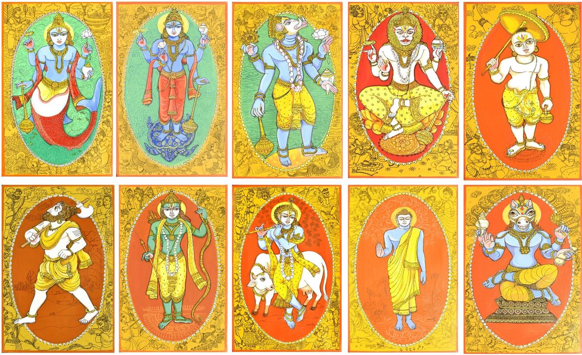 दशावतार स्तुति (भगवान विष्णु के १० अवतार) - Dashavatar Stuti (10 Avatars of Vishnu) Sanskrit Lyrics