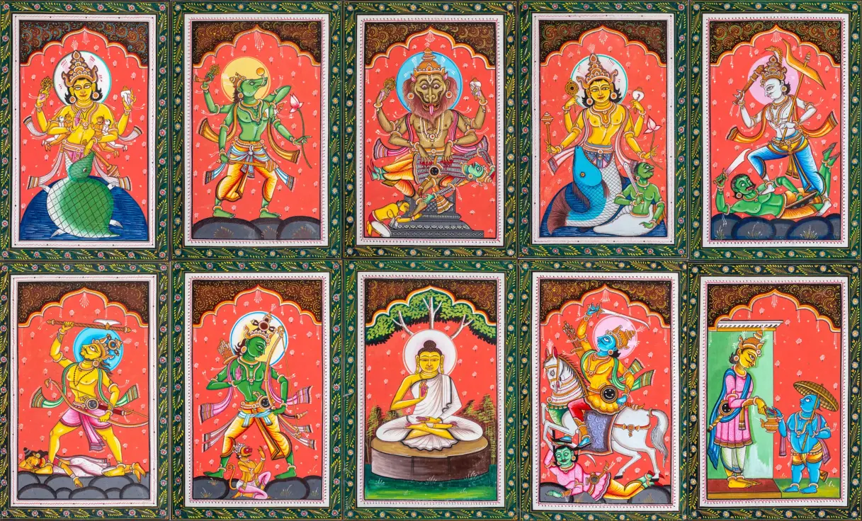 दशावतार स्तुति (भगवान विष्णु के १० अवतार) - Dashavatar Stuti (10 Avatars of Vishnu) Sanskrit Lyrics