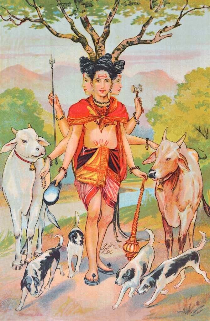 दत्तात्रेय वज्र कवच स्तोत्र - Dattatreya Vajra Kavach Stotram Sanskrit Lyrics