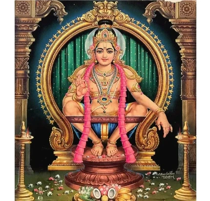 धर्मशास्ता भुजंग स्तोत्र - Dharmashasta Bhujang Stotram Sanskrit Lyrics To Worship Lord Ayyappa Swamy
