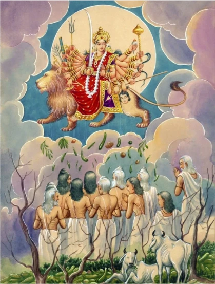 दुर्गा सहस्त्रनाम स्तोत्र (१००० नाम) - 1000 Names Durga Sahasranama Stotram Sanskrit Lyrics