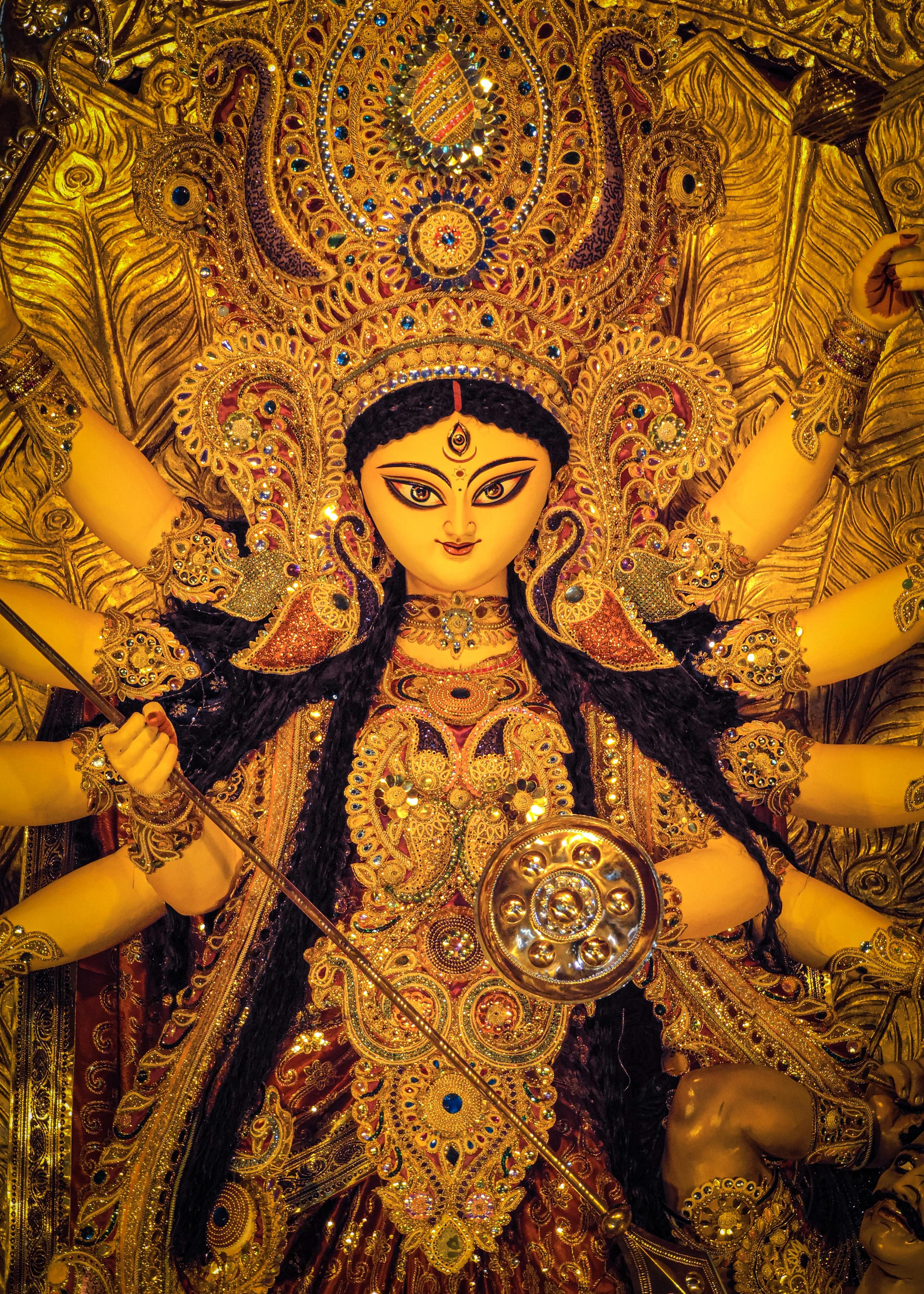 Shri Durga Saptashloki Stotram with Meaning
