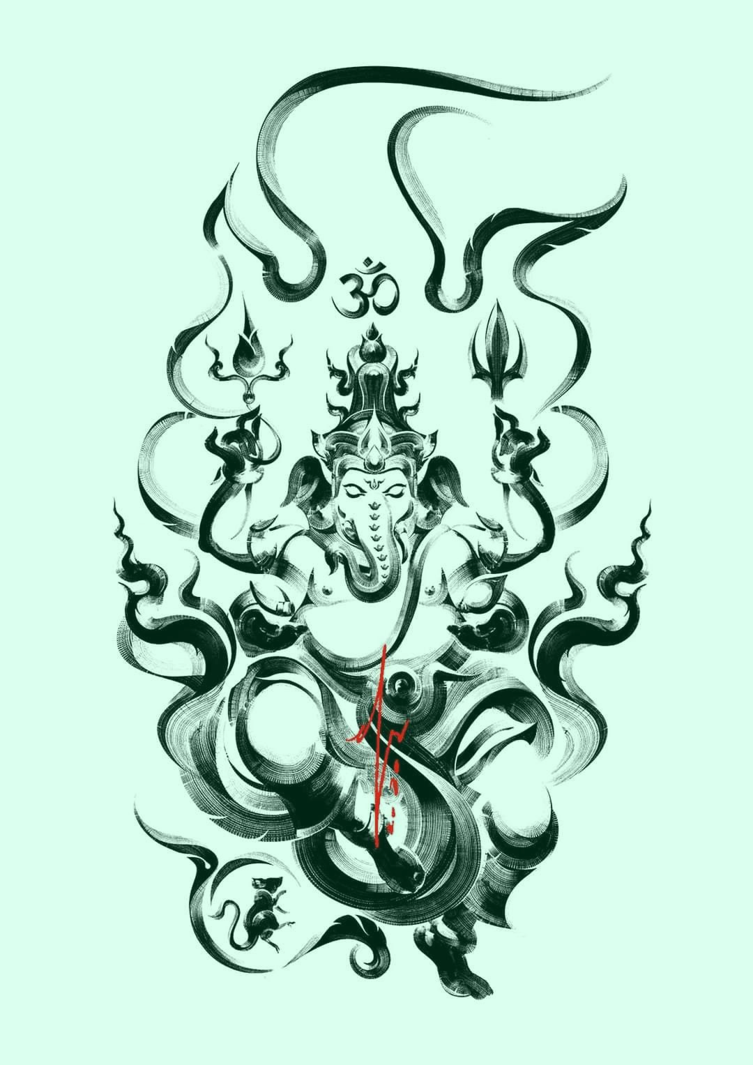 दशाक्षर मन्त्र गणेश स्तोत्र - Stotra (Sanskrit Lyrics)