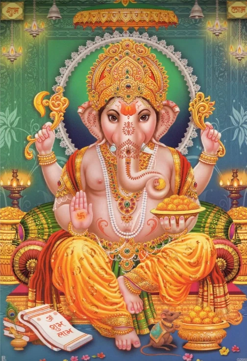 Wallpaper Image for 'गणेश अष्टकम स्तोत्र, आदि शंकराचार्य कृत विघ्न विनाशक गणेशाष्टक गणपति स्तुति - Ganesha Ashtakam Stotra Sanskrit Lyrics To Remove Obstacles'