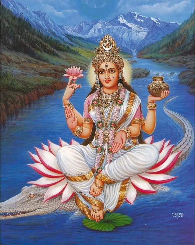 Wallpaper Image for 'गंगा चालीसा पाठ हिन्दी में - Ganga Maa Chalisa Paath Hindi Lyrics'