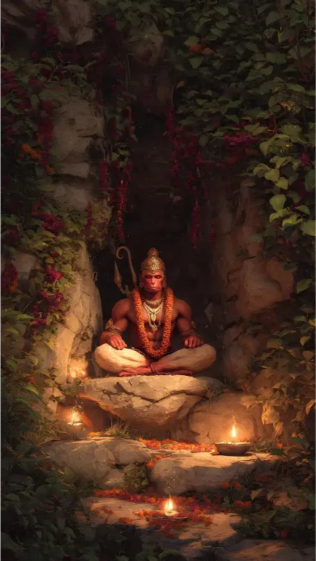 Wallpaper Image for 'एकमुखी हनुमान कवच स्तोत्र - Ekmukhi Hanuman Kavach Stotra Sanskrit Lyrics'