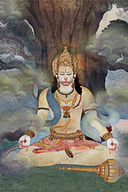हनुमत कवच स्तोत्र - Powerful Hanuman Kavach Stotra Sanskrit Lyrics For Protection