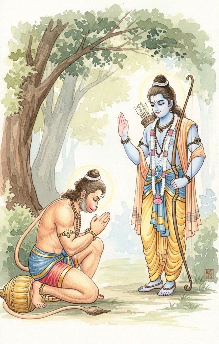 Hanumat Pancha Chamaram Stotra Sanskrit Lyrics – श्री हनुमत पञ्चचामरम् स्तोत्र