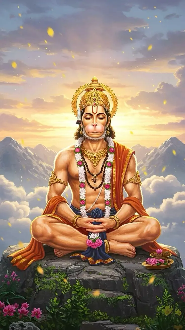 हनुमत सहस्त्र नामावली (हनुमान जी के १००० नाम) - Hanumat Sahasranamavali (1000 Names of Lord Hanuman) Sanskrit Lyrics