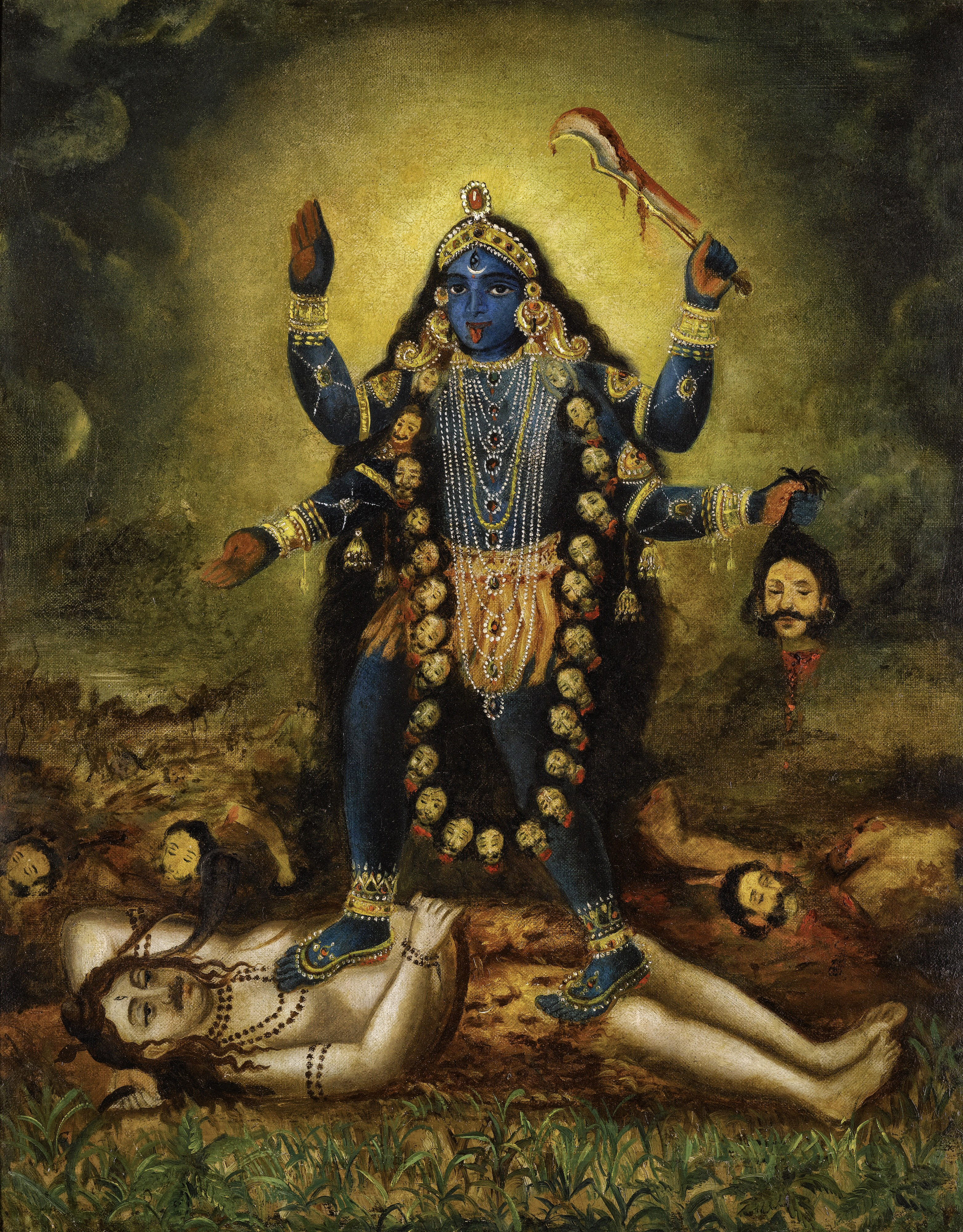 देवी भद्रकाली अष्टोत्तरशतनाम स्तोत्र (माँ काली के १०८ नाम) - 108 Names Bhadrakali Ashtottara Shatanama Stotram Sanskrit Lyrics