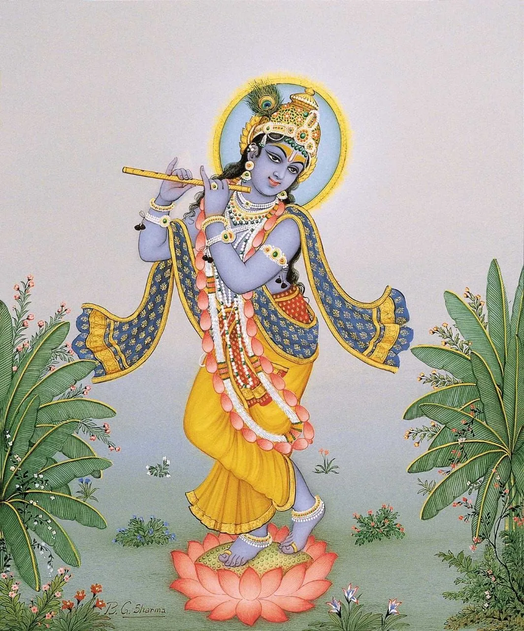 श्री कृष्ण अष्टोत्तर शतनामावली (भगवान कृष्ण के १०८ नाम) - Shri Krishna Ashtottara Shatanamavali (108 Names) Sanskrit Lyrics