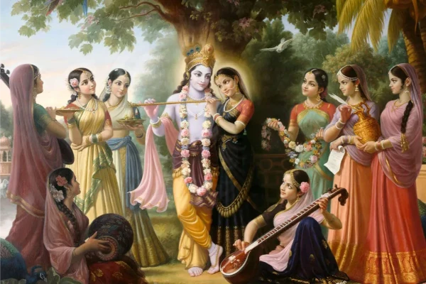 कृष्णं कलय सखि - Krishnam Kalaya Sakhi Sanskrit Lyrics