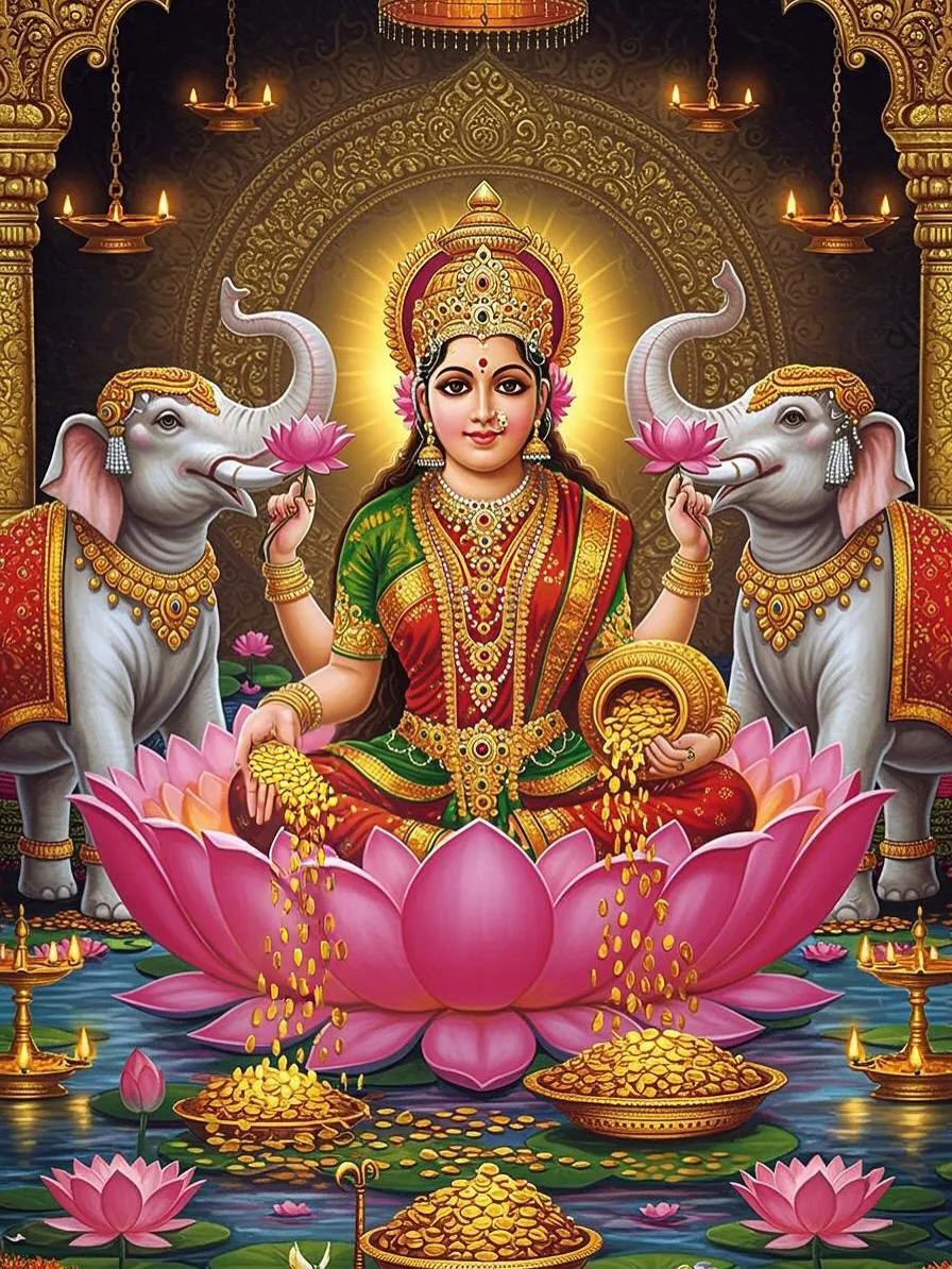 लक्ष्मी सहस्त्र नामावली (महालक्ष्मी जी के १००० नाम) - Lakshmi Sahasranamavali (1000 Names of Devi Mahalakshmi) Sanskrit Lyrics