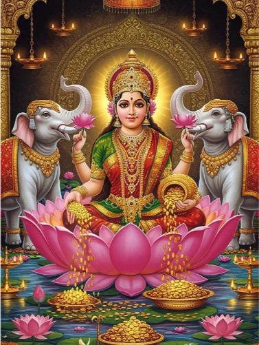 लक्ष्मी सहस्त्र नामावली (महालक्ष्मी जी के १००० नाम) - Lakshmi Sahasranamavali (1000 Names of Devi Mahalakshmi) Sanskrit Lyrics