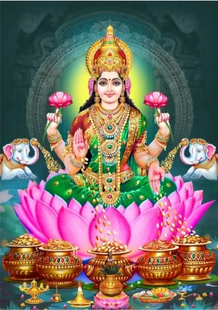 Wallpaper Image for 'लक्ष्मी स्तोत्र (अगस्त्य मुनि कृत) - Shri Lakshmi Stotram by Agastya Muni Sanskrit Lyrics'