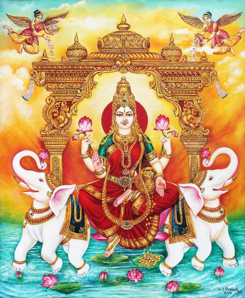 श्री लक्ष्मी कवच स्तोत्र - Lakshmi Kavach Stotram Sanskrit Lyrics For Divine Blessings
