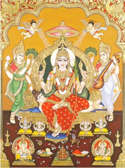 Wallpaper Image for 'नवरत्न मालिका स्तोत्र (आदि शंकराचार्य कृत) - Navaratna Malika Stotram Sanskrit Lyrics by Adi Shankaracharya'