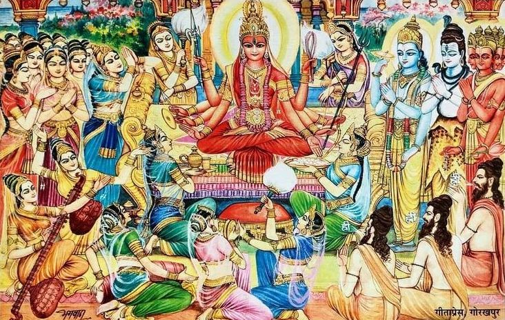 Wallpaper Image for 'आदि शंकराचार्य कृत आनन्द लहरी - Ananda Lahiri Sanskrit Lyrics by Adi Shankaracharya'