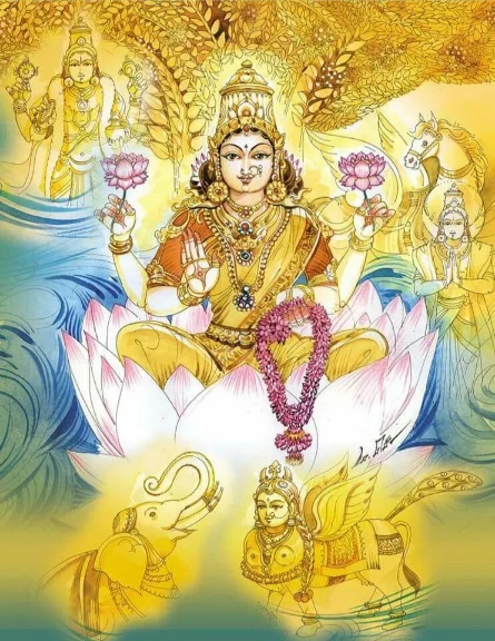 इंद्रकृत महा लक्ष्मी स्तोत्र - Maha Lakshmi Stotra Sanskrit Lyrics by God Indra