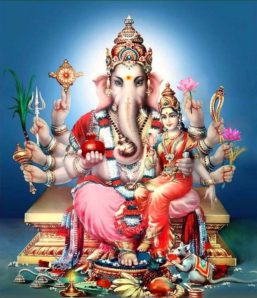 महागणपति सहस्त्रनाम स्तोत्र (श्री महा गणेश जी के १००० नाम) - Mahaganapati Sahasranama Stotram (1000 Names of Shri Maha Ganesha) Sanskrit Lyrics