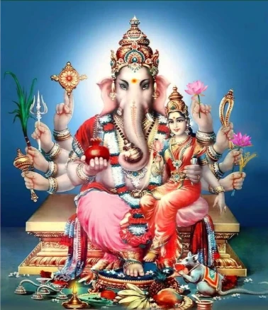 Wallpaper Image for 'महागणपति सहस्त्रनाम स्तोत्र (श्री महा गणेश जी के १००० नाम) - 1000 Names Ganesha Maha Ganapati Sahasranama Stotram Sanskrit Lyrics'