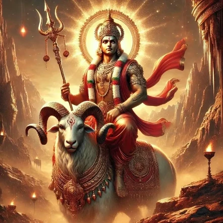 Wallpaper Image for 'अंगारक अष्टोत्तर शतनामावली (१०८ नाम) अर्थ सहित - 108 Names Angaraka Ashtottara Shatanamavali Sanskrit Lyrics with Meaning For Mars-Rahu Remedy'