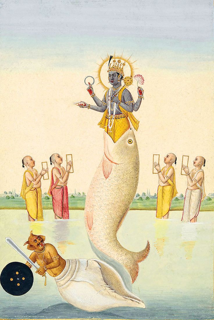 Wallpaper Image for 'मत्स्य स्तोत्र (भगवान विष्णु के पहले अवतार) - Matsya Stotram Sanskrit Lyrics (Lord Vishnu's 1st Avatar)'