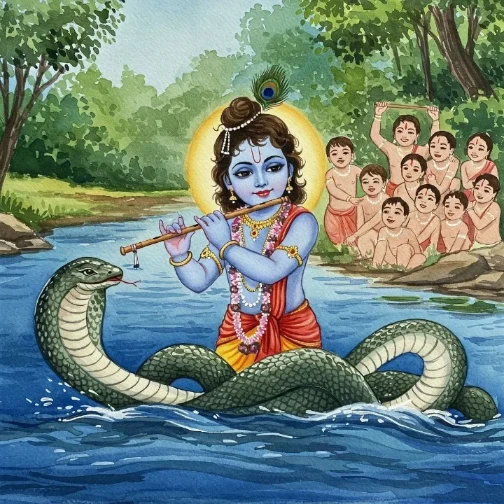 मुकुन्दमाला स्तोत्र (श्री कृष्ण स्तुति) - Mukunda Mala Stotra Sanskrit Lyrics For Moksha (Liberation)