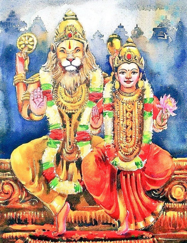 Nava Narasimha Mangal Shloka Sanskrit Lyrics – नव नारसिंह मंगलश्लोकाः स्तोत्र