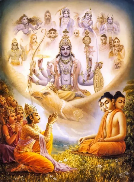 Wallpaper Image for 'नारायण कवच स्तोत्र - Narayan Kavach Stotram Sanskrit Lyrics Prayer For Protection'