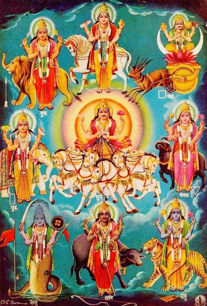 नवग्रह चालीसा पाठ हिन्दी में - Navgraha Chalisa Paath Hindi Lyrics