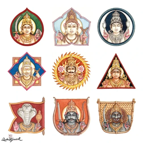 Thumbnail for 'नवग्रह गायत्री मंत्र अर्थ सहित - Navgrah Gayatri Mantra Pat…'