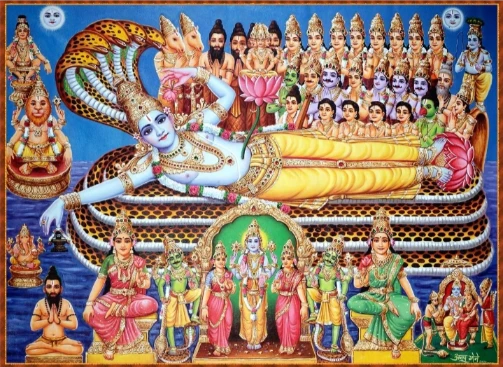 अनंत पद्मनाभ स्वामी अष्टोत्तर शतनामावली - 108 Names Anantha Padmanabha Swamy Ashtottara Shatanamavali Sanskrit Lyrics