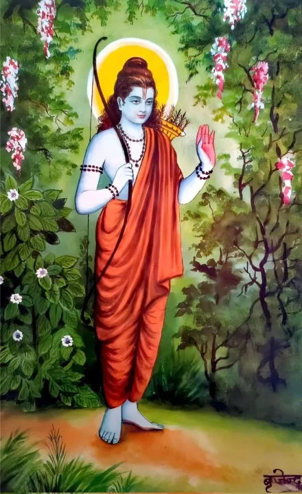 Wallpaper Image for 'राम अष्टोत्तरशतनाम स्तोत्र (भगवान राम के १०८ नाम) - 108 Names Ram Ashtottara Shatanama Stotram Sanskrit Lyrics'