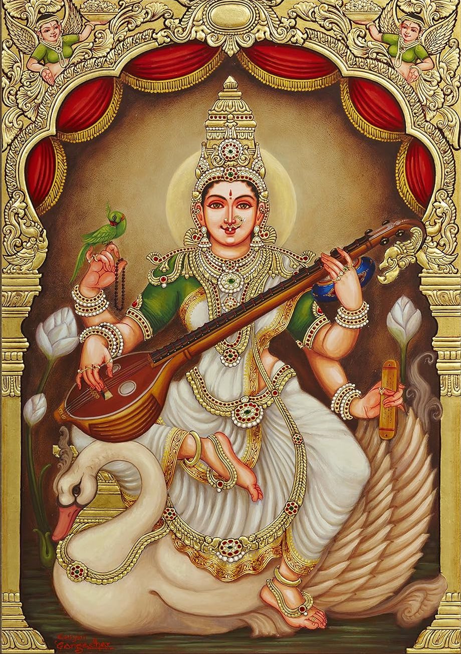 Saraswati Mata Aarti Hindi Lyrics – ॐ जय सरस्वती माता आरती हिन्दी में