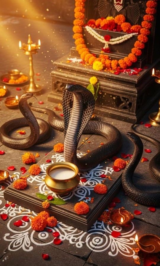 Sarpa Suktam Stotra Sanskrit Lyrics – सर्प सूक्त पाठ