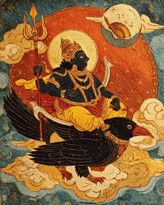 शनि चालीसा पाठ (श्री शनिश्चर देवजी सुनहु) हिन्दी में - Shani Chalisa Paath Hindi Lyrics