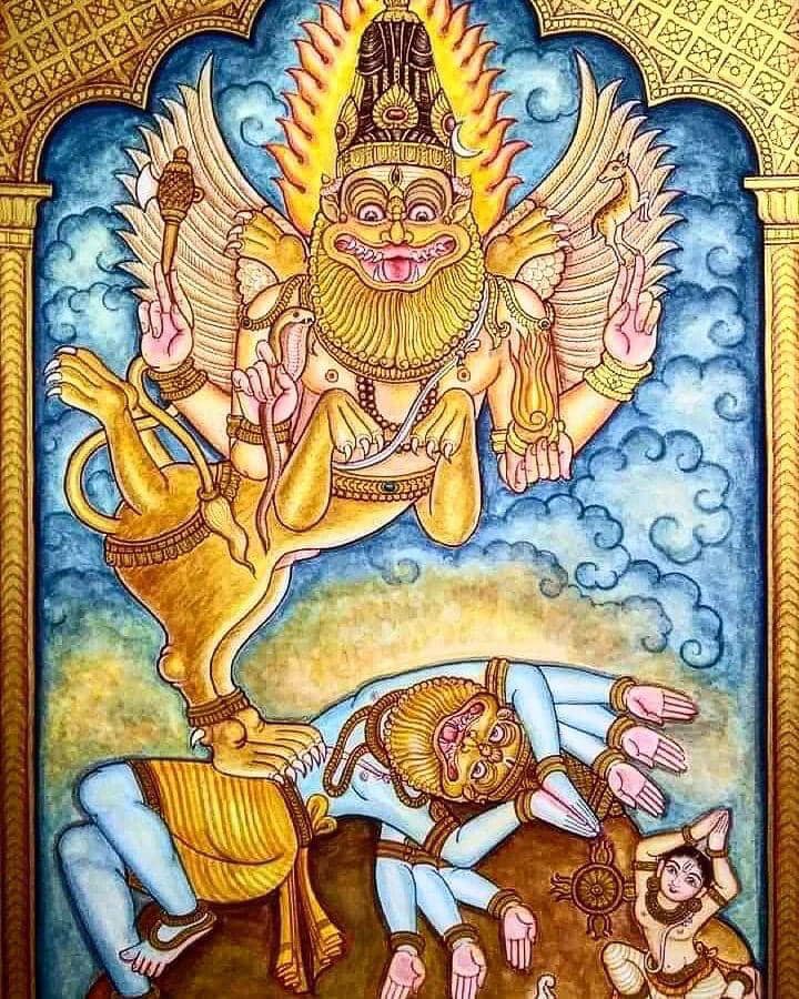 Worship Lord Shiva's Sharabha Avatar with Sharabhesha Ashtakam