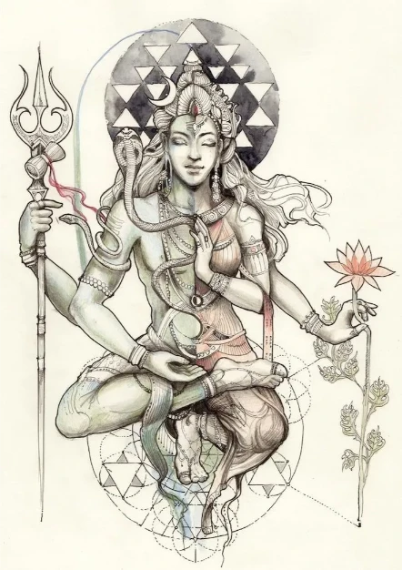 अर्धनारीश्वर स्तोत्र अर्थ सहित - Ardhanarishwara Stotram Sanskrit Lyrics with Meaning