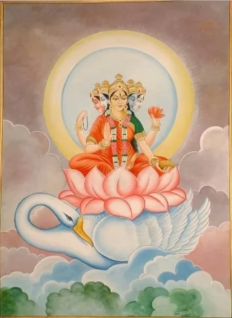 Wallpaper Image for 'गायत्री अष्टकम स्तोत्र अर्थ सहित, आदि शंकराचार्य कृत शक्तिशाली इच्छापूर्ति देवी स्तुति | Gayatri Ashtakam Stotram Sanskrit Lyrics with Meaning, Wish-Fulfilling Devi Ashtak Stotra'