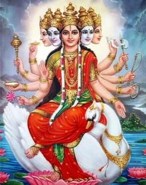 Wallpaper Image for 'गायत्री सहस्त्रनाम स्तोत्र (१००० नाम) - 1000 Names Gayatri Sahasranama Stotram Sanskrit Lyrics'