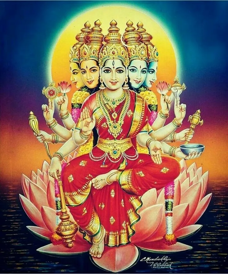 Shri Gayatri Sahasranamam Stotram (Devi Bhagwatam)