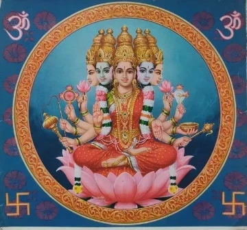 गायत्री सहस्रनाम स्तोत्र (१००० नाम) - Gayatri Sahasranamam Stotram (1000 Names) Sanskrit Lyrics