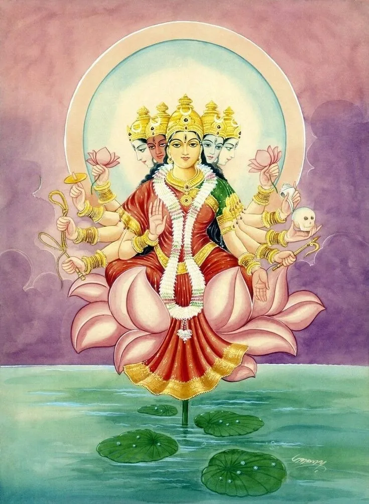 Shri Gayatri Stotram with Word by Word Meaning