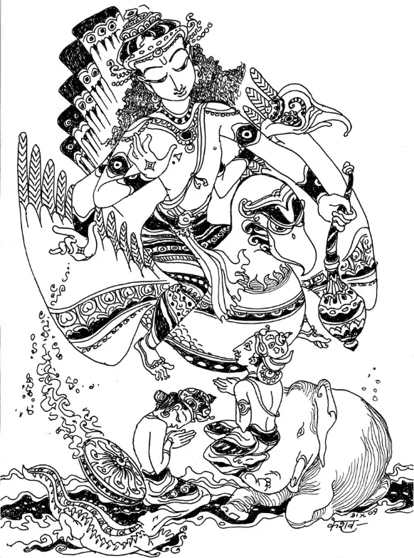 Wallpaper Image for 'गजेन्द्र मोक्ष पाठ - Gajendra Moksha Path Sanskrit Lyrics'